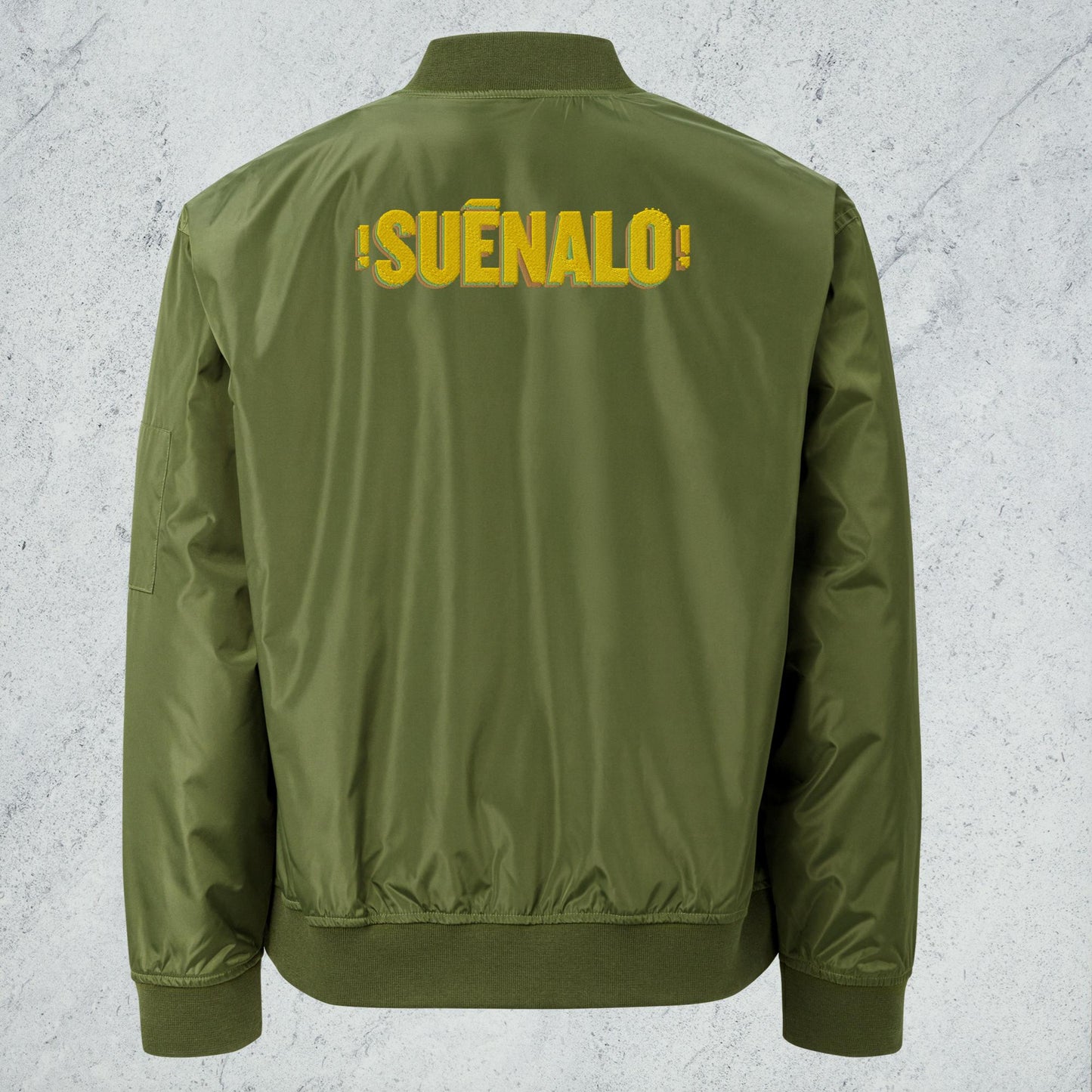 suenalo verde bomber jacket
